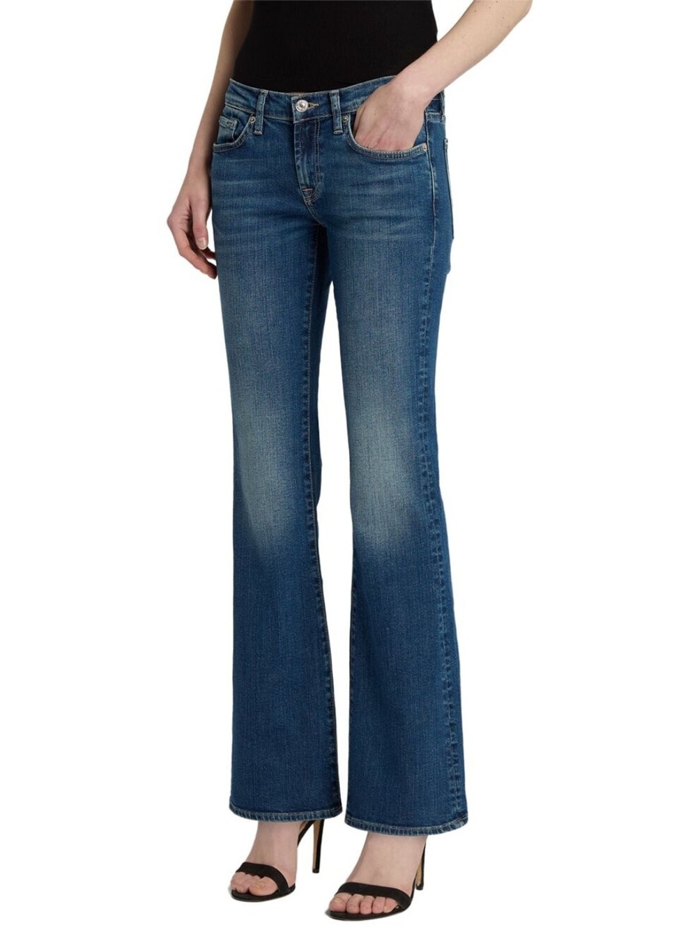 7 For All Mankind dark blue denim bootcut jeans Size 29 BRAND NEW WITH TAG $228